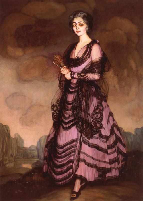 Ignacio Zuloaga Portrait of Madame Corcuera